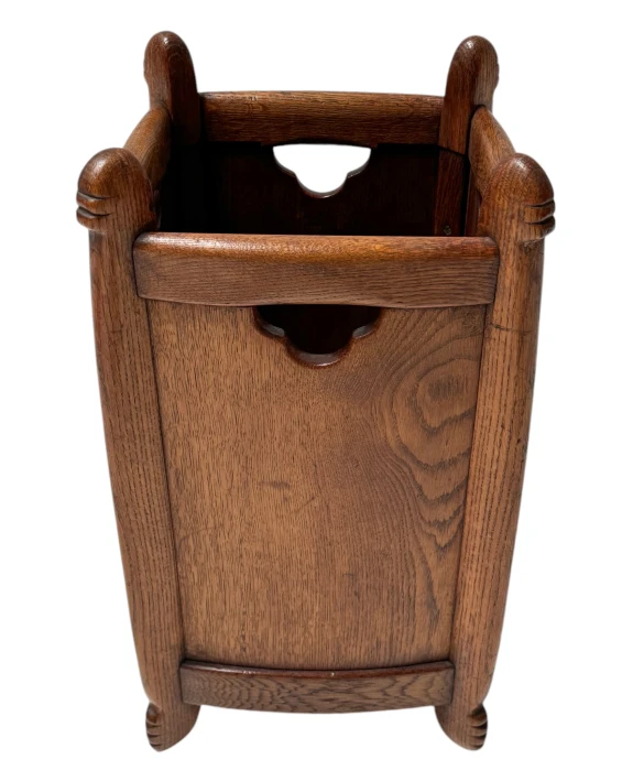 Jac. van den Bosch Art Deco Amsterdamse School Litter Basket 't Binnenhuis